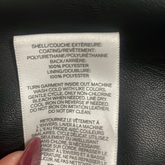 Express leather moto jacket - Picture 4 of 7